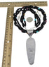 Native American Pueblo Design Multicolor Sterling Silver Necklace And Earring Set WX65801